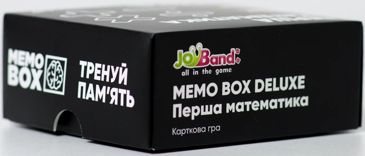 Настільна гра JoyBand MemoBox Delux Перша математика 4820246770231 фото