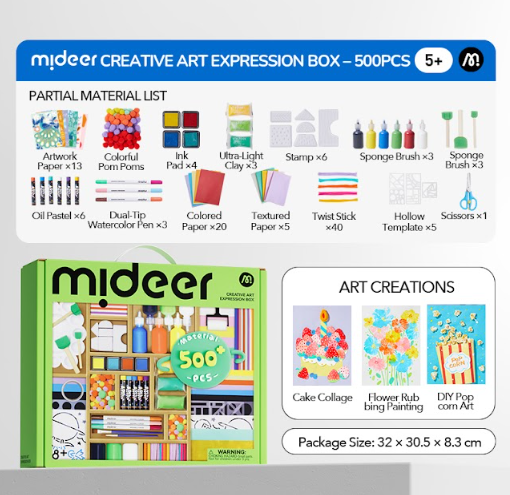 Великий набір для творчого мистецтва Mideer MD4316 фото