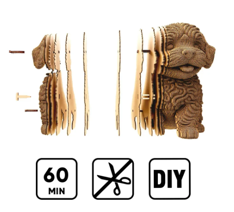 Картонний конструктор "Cartonic 3D Puzzle MALTIPOO" 4820191135192 фото