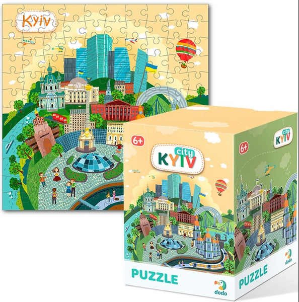 Пазл "Київ", 64 ел. 4820198241636 фото