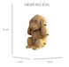 Картонний конструктор Cartonic 3D Puzzle MONKEYS TRIO Тріо Мавпенят 4820191135062 фото 4