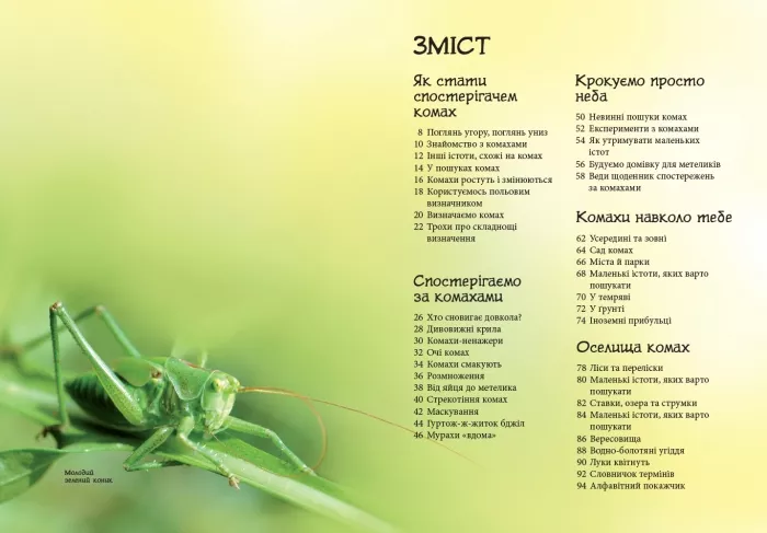 Стежками природи: Комахи й інші маленькі істоти 9786170956392 фото