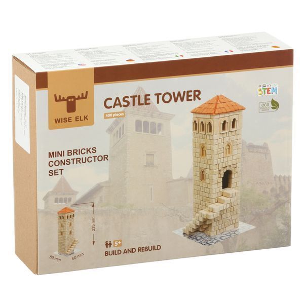 Конструктор з міні-цеглинок Башта (Castle Tower), 400 дет. 70217 фото