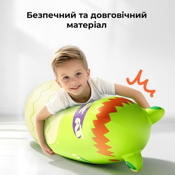 Надувна боксерська іграшка Крокодил MD1587 фото